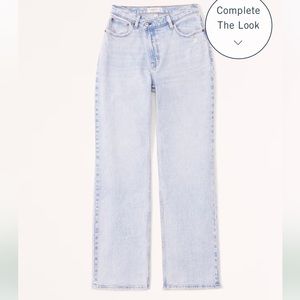 Curve Love High Rise 90s Relaxed Jean - Criss Cross Band